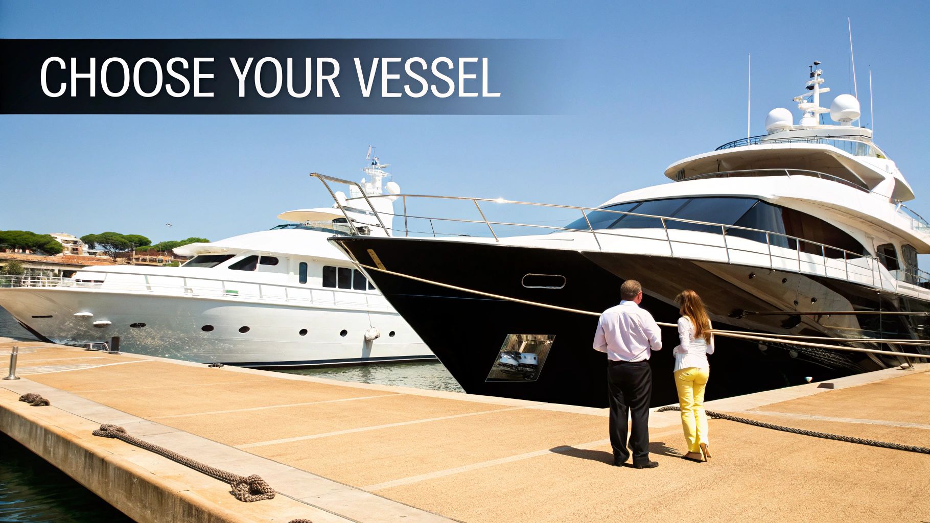 Couple kissing on the bow of a luxury yacht on Lake Travis