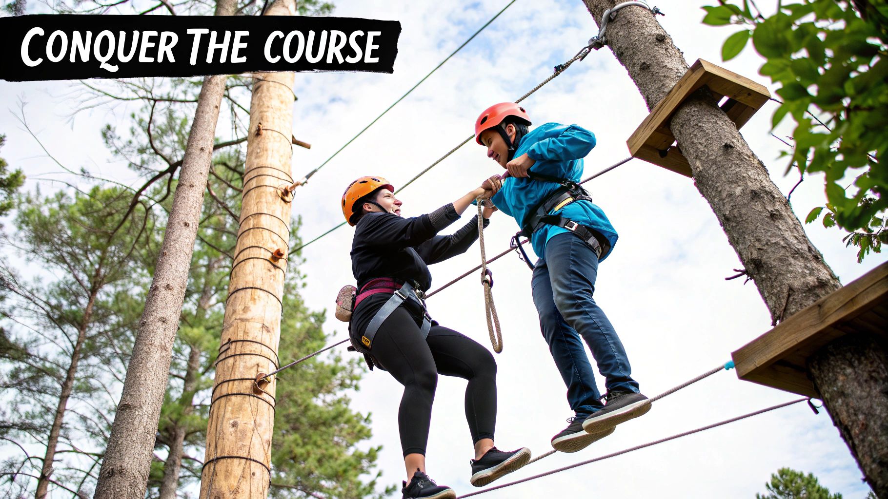 Ropes Course and High Ropes Challenge