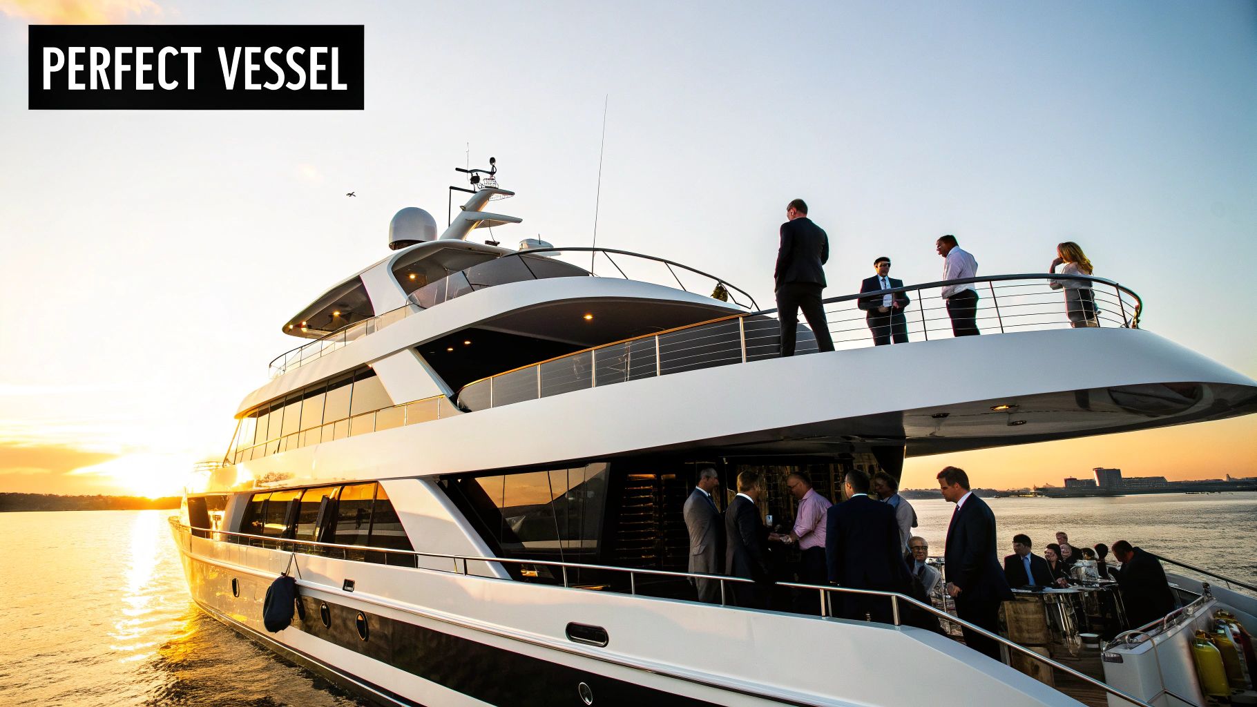 A group of friends laughing and enjoying themselves on a spacious party boat deck on Lake Travis