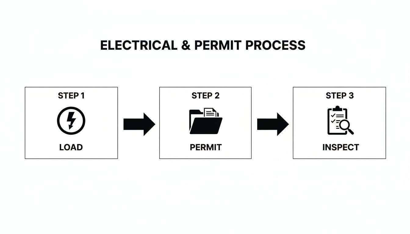 Infographic about gutter lighting installation in austin, tx