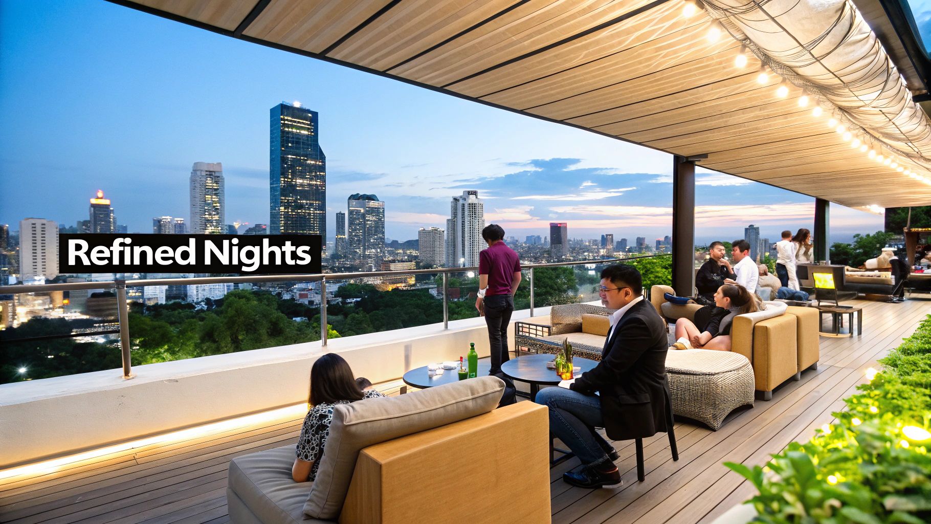 Thonglor District Upscale Scene