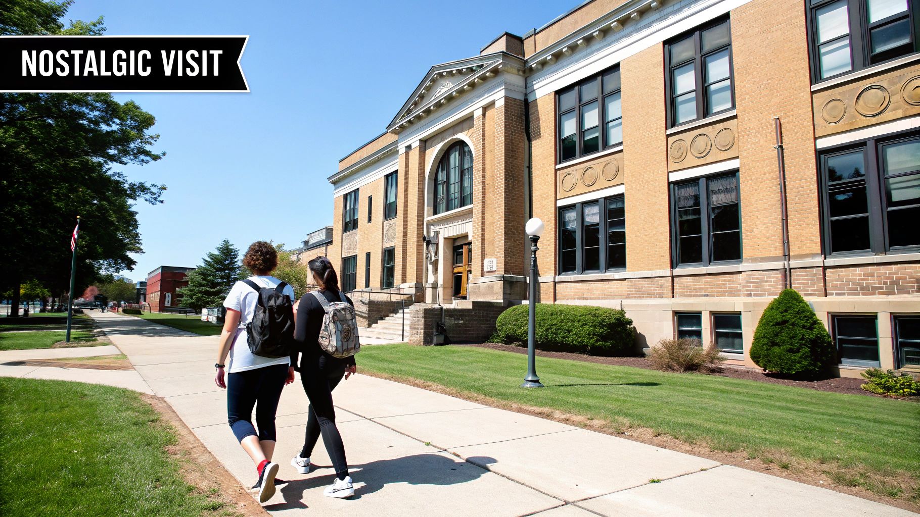 Nostalgic Location Visit