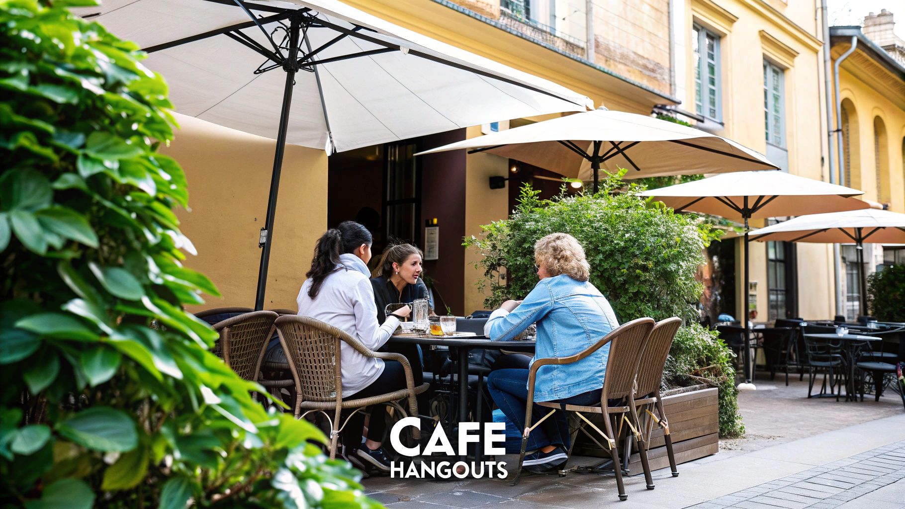 People socializing at an outdoor event in Dubai.
