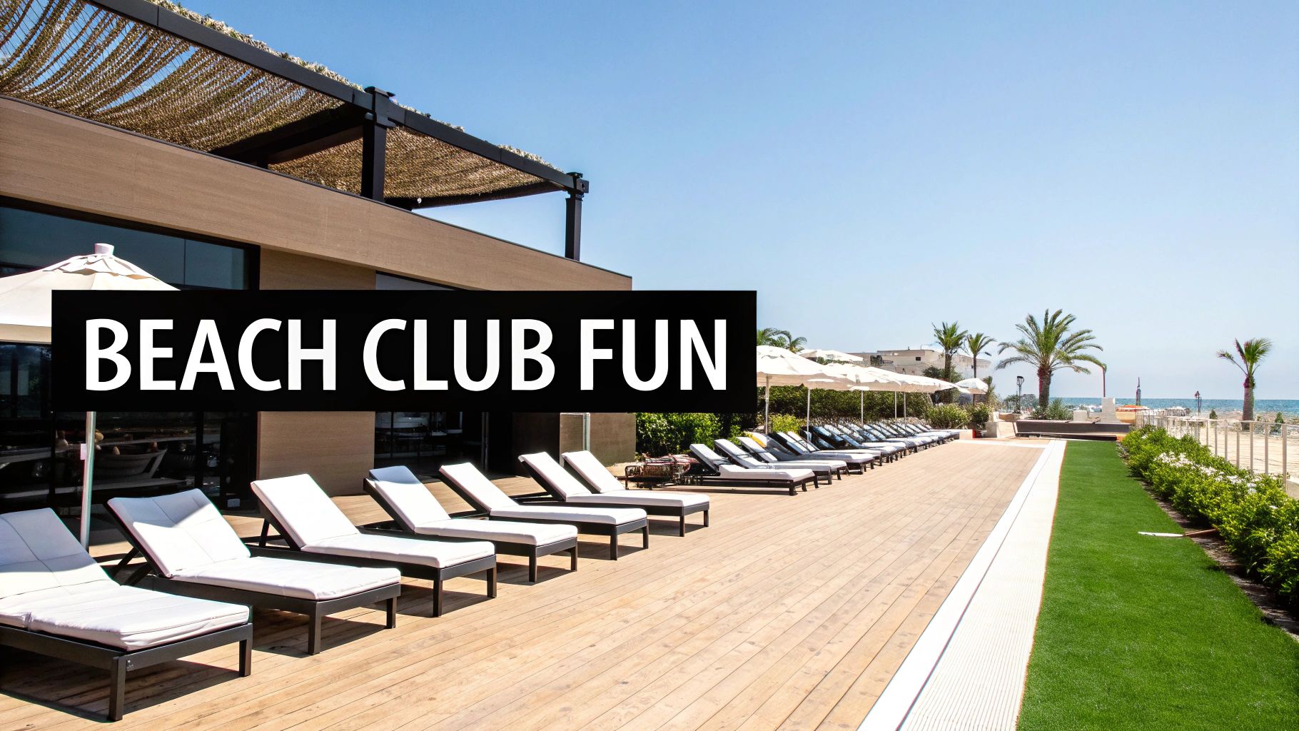 Beach Clubs and Pool Parties