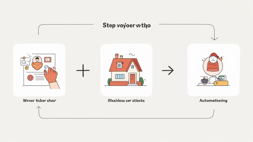 Een datavisualisatie op een scherm, wat de implementatie van een datagedreven strategie in de vastgoedsector symboliseert.