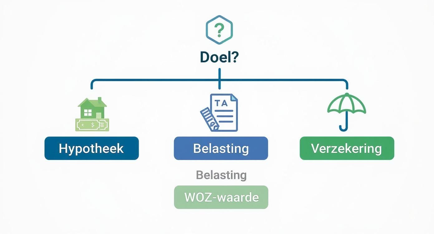 Infographic about taxatie onroerend goed