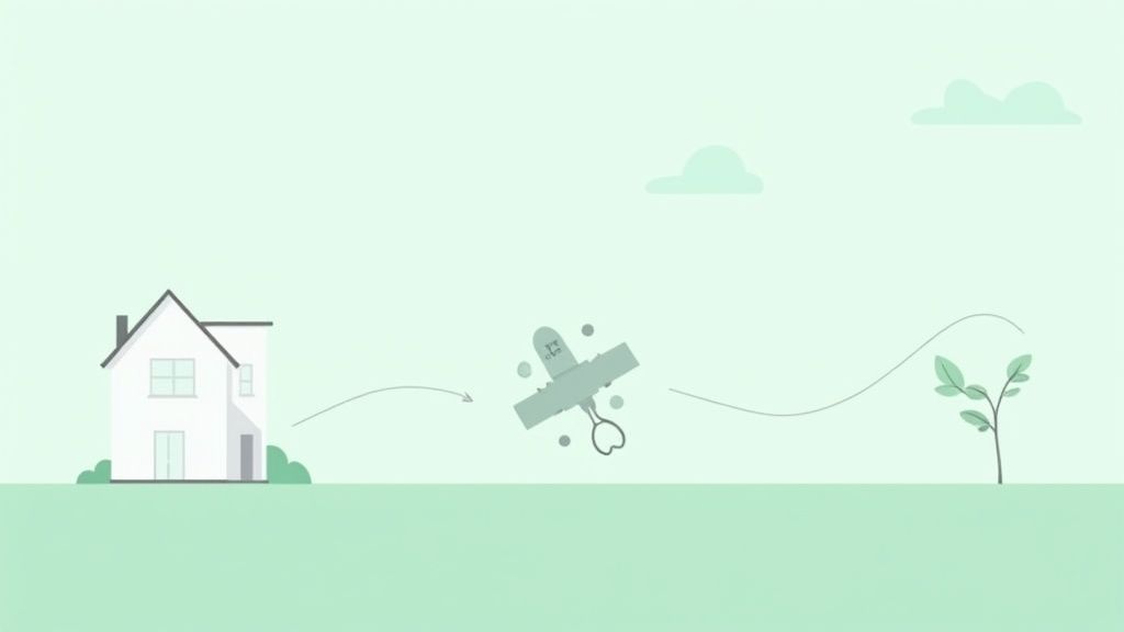 Een abstracte visualisatie van AI-netwerken die data analyseren