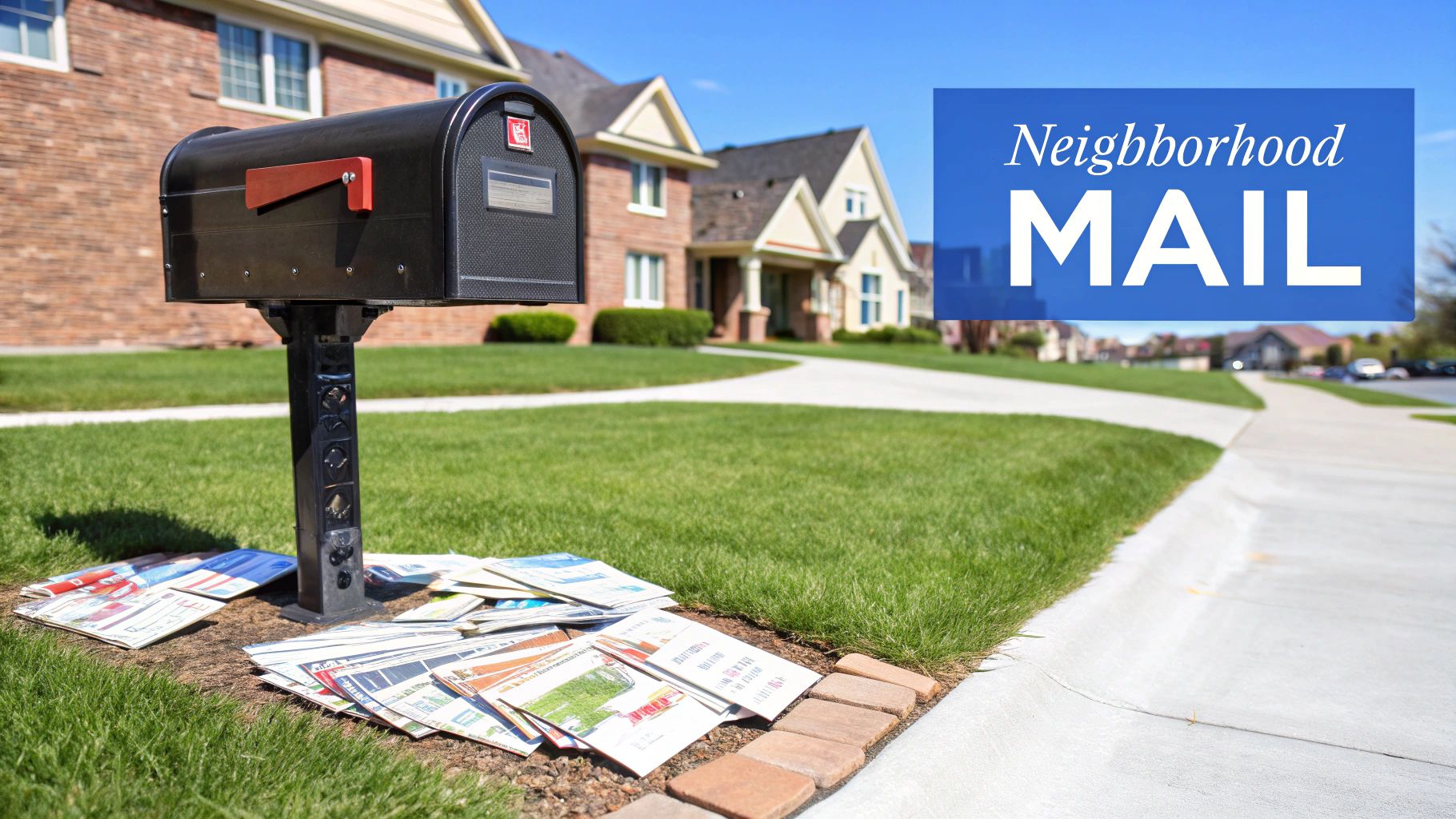 A contractor's direct mail postcard offering a free estimate