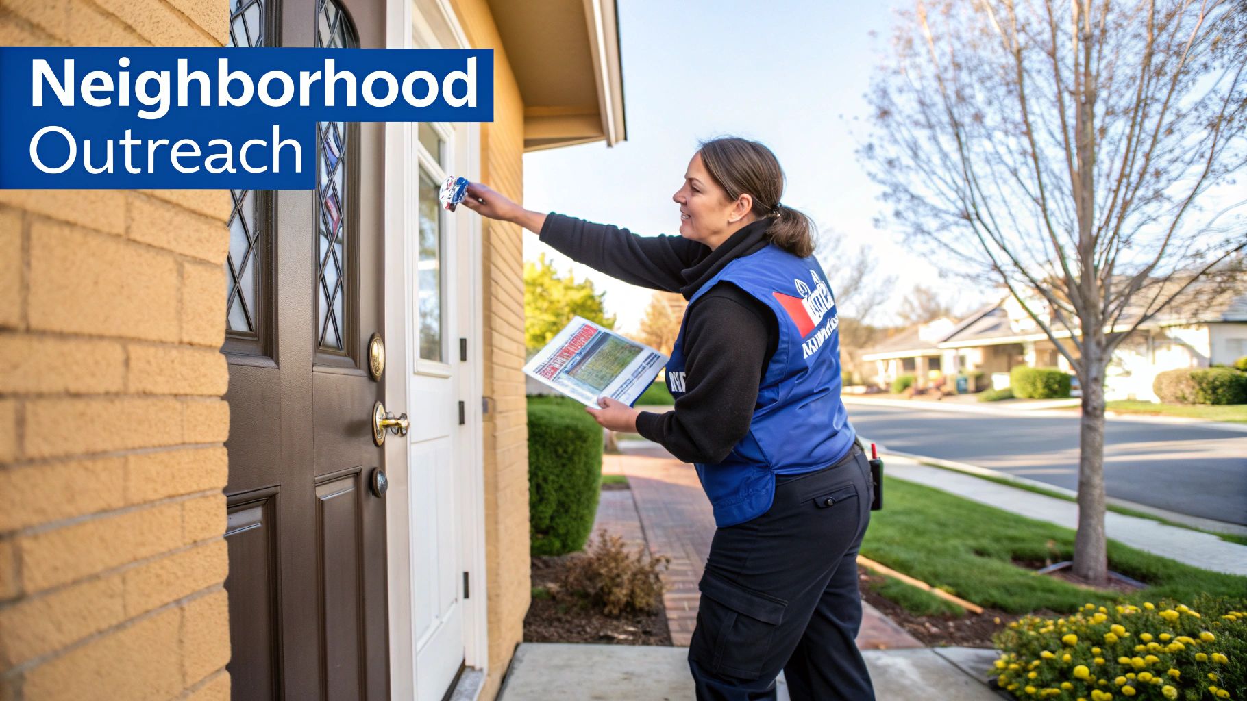 Door-to-Door Canvassing and Neighborhood Marketing