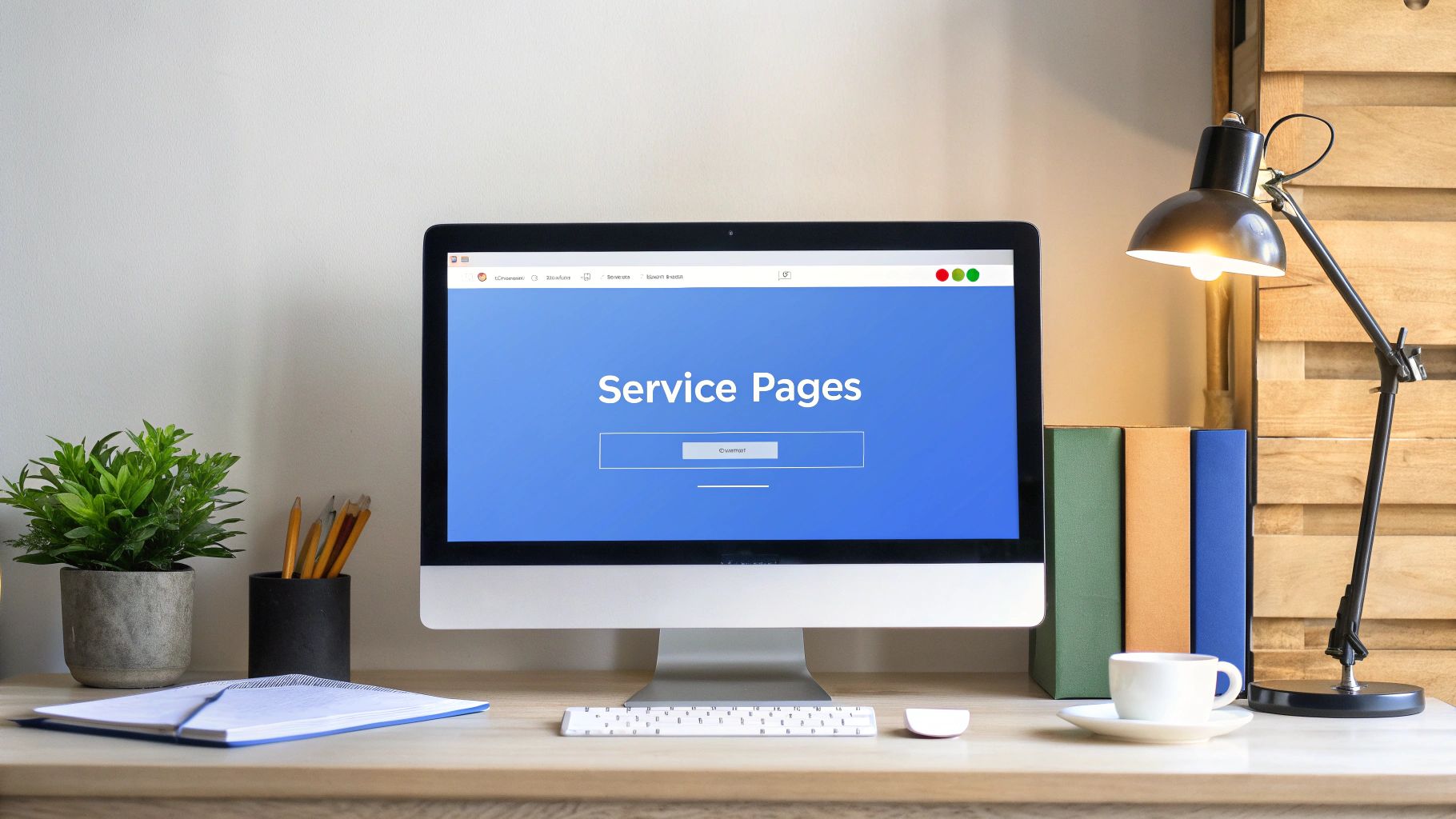 Create Service-Specific Landing Pages