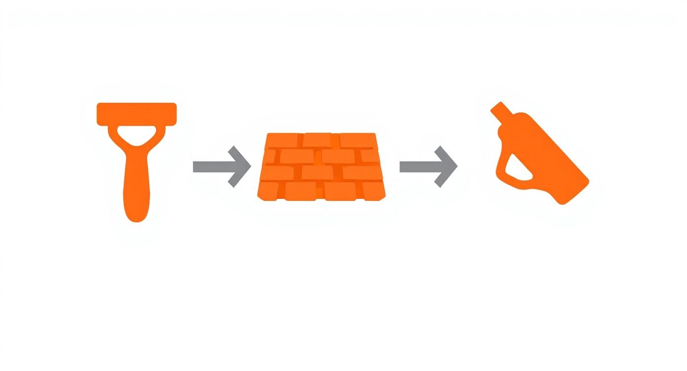 Infographic about fix garage roof