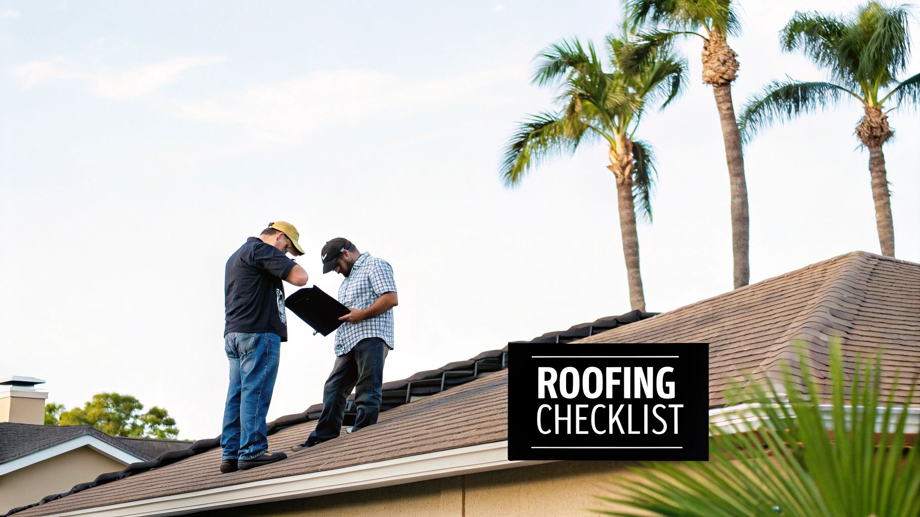 A newly installed roof on a residential home in Central Florida, showcasing quality craftsmanship.