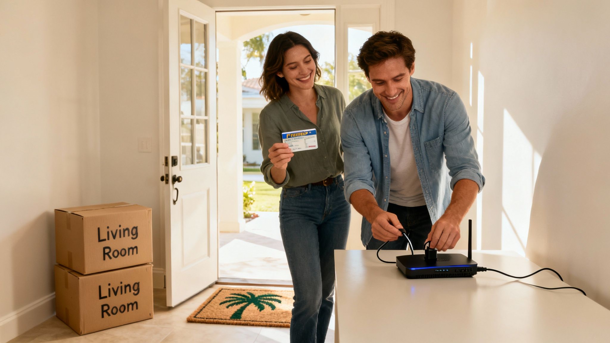 Fresh start in Florida home