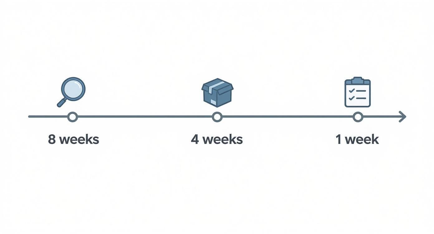 Infographic about long distance movers from Hollywood CA