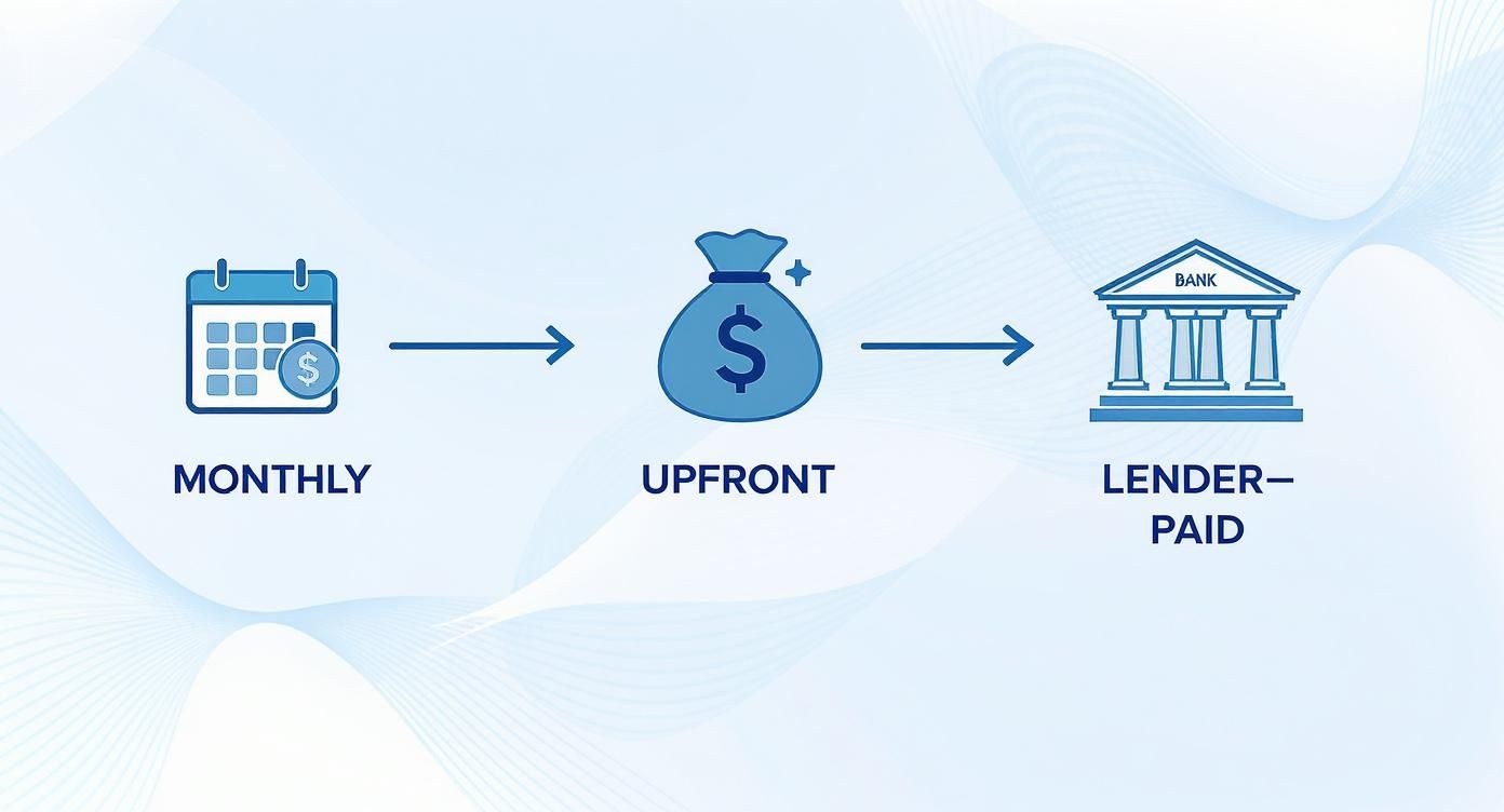 Infographic about what is private mortgage insurance