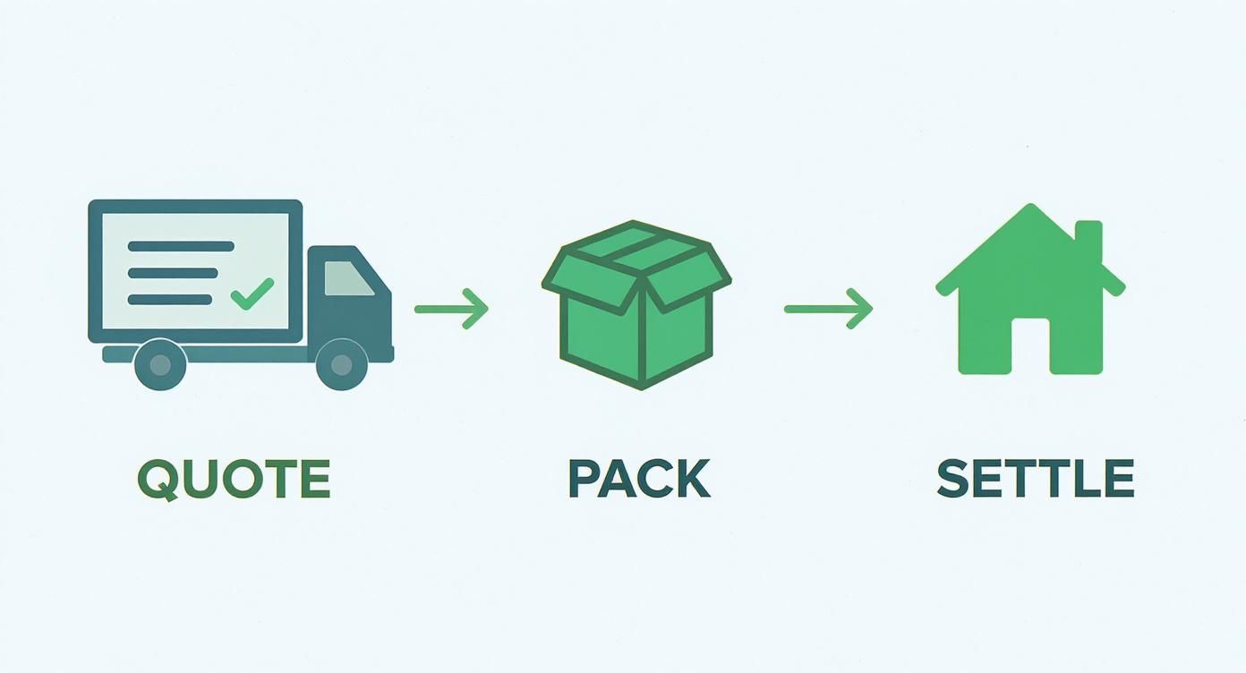 Infographic about moving to florida guide