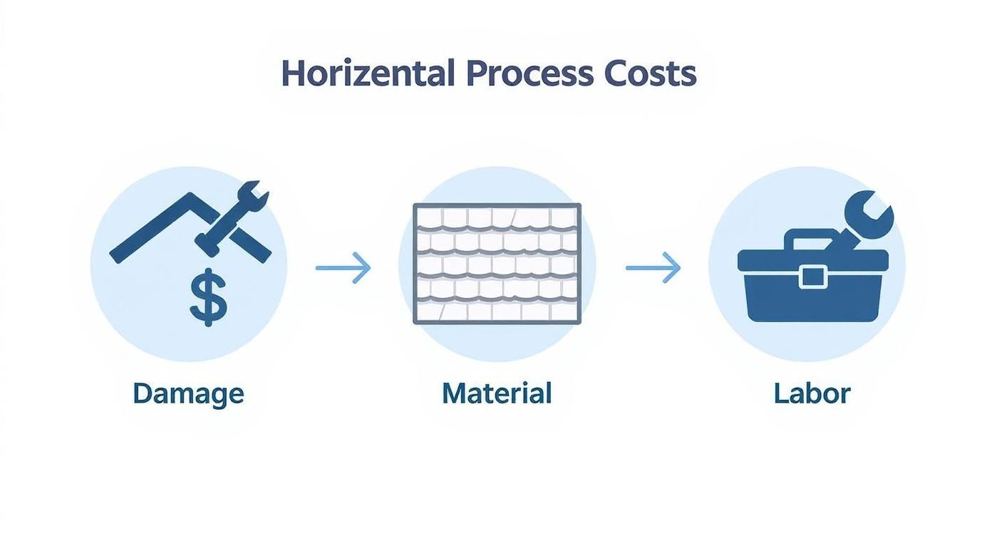 Infographic about roof repair hubbard oh