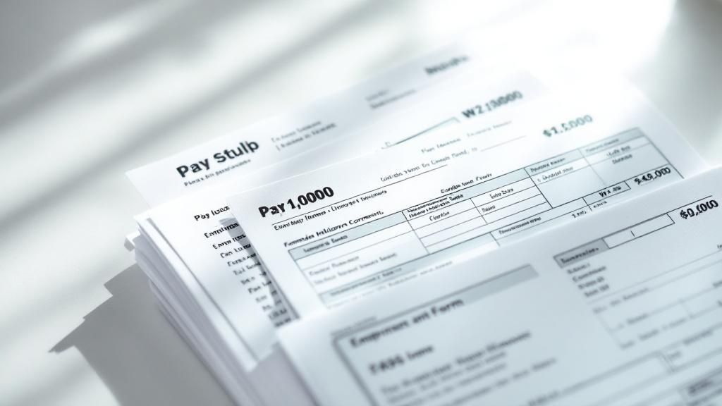 Proof of Income (Pay Stubs and W-2s)