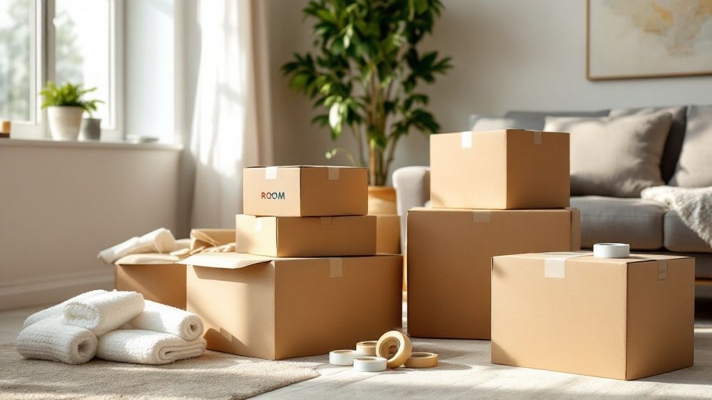 Pack Strategically with a Room-by-Room System