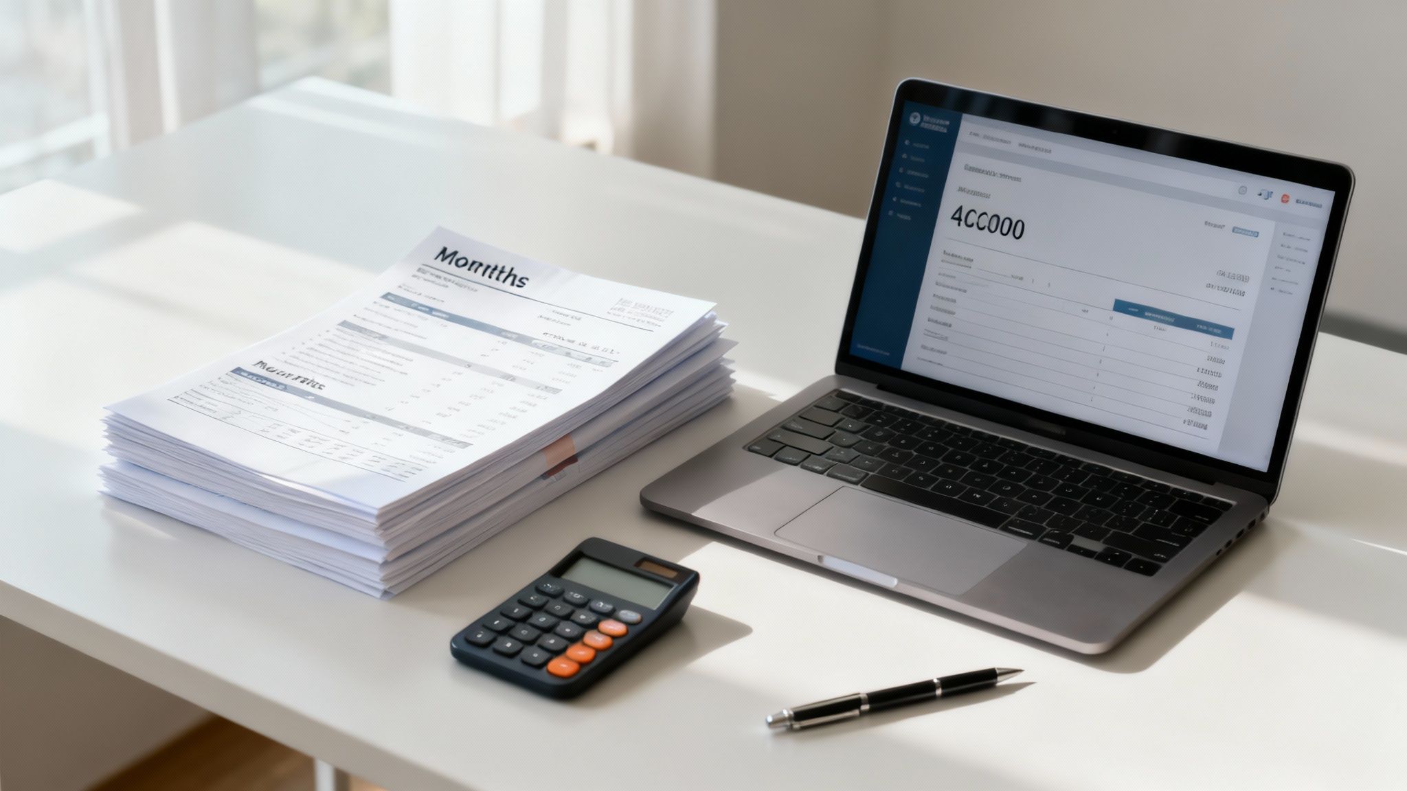 Asset Documentation (Bank Statements and Investment Accounts)