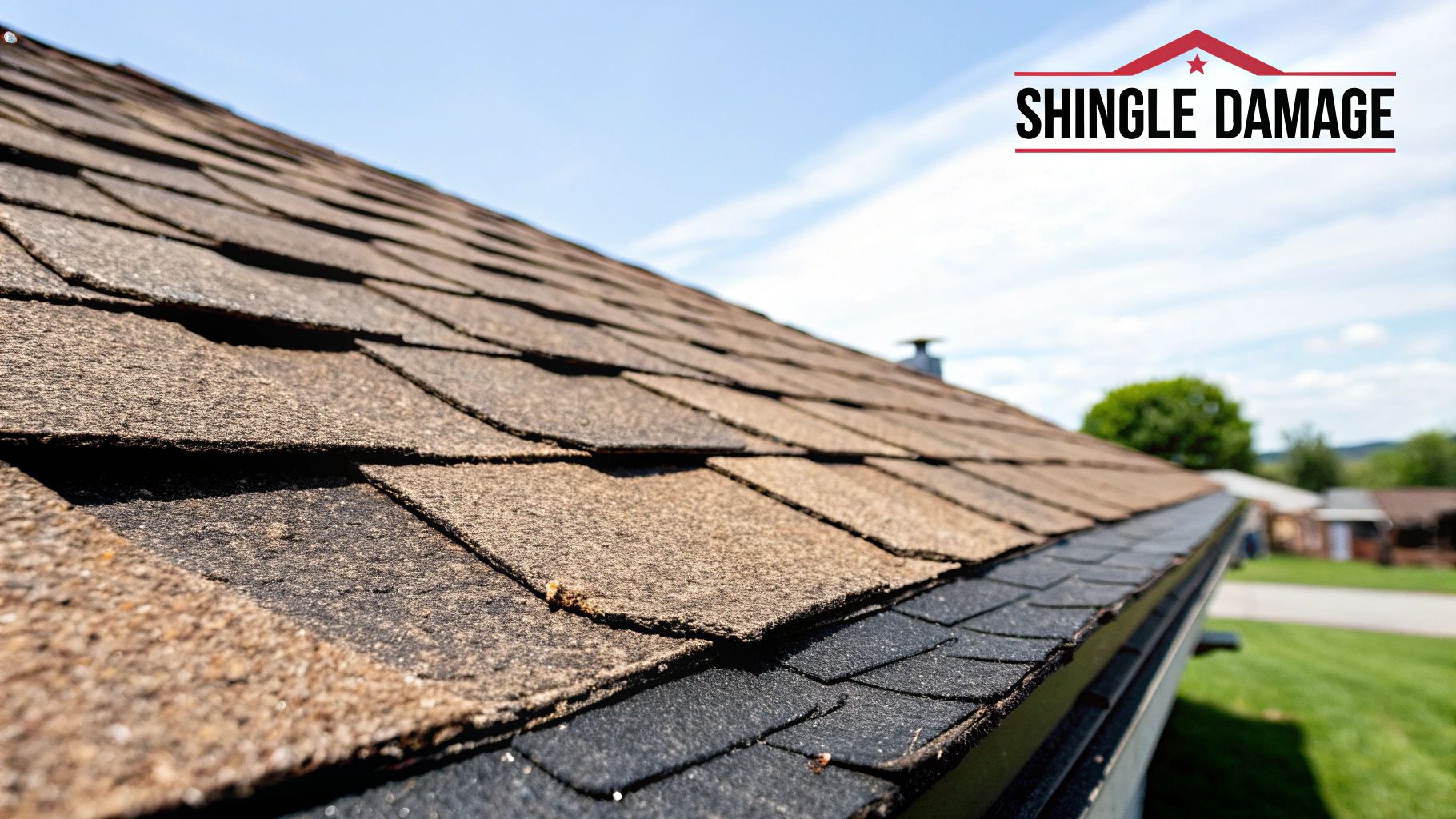 Curling, Cracking, or Missing Shingles