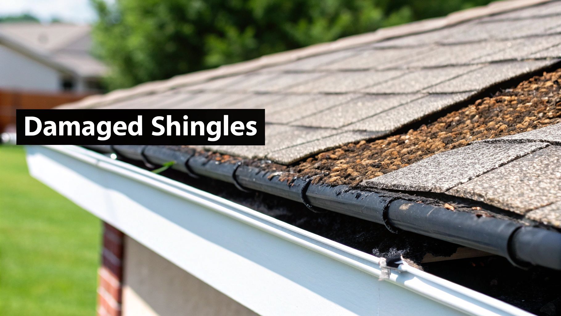 Missing or Damaged Shingles