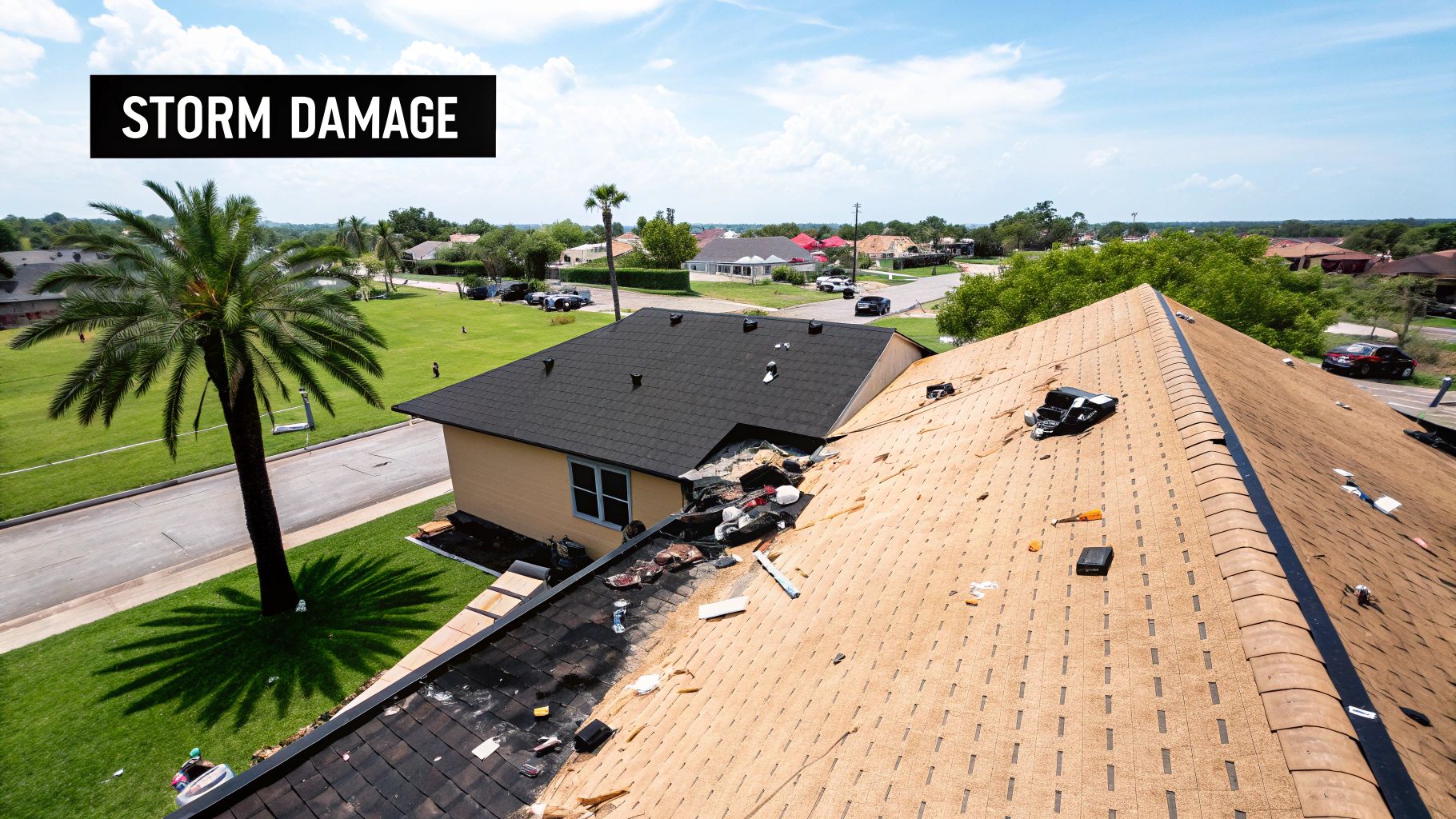 Active Leaks and Water Stains