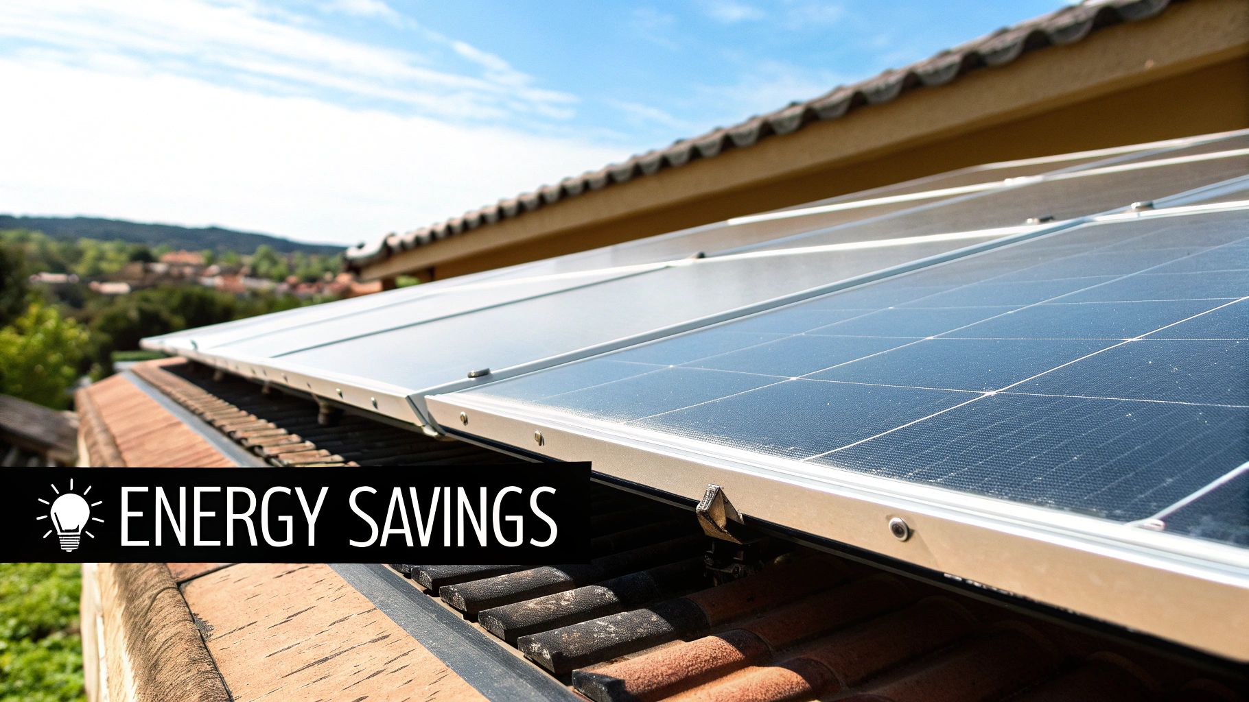 Close-up of a clean, white TPO roof reflecting the bright Florida sun.