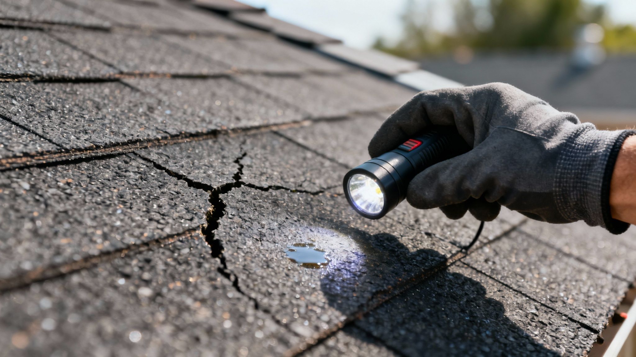 Early Detection of Roof Damage and Leaks