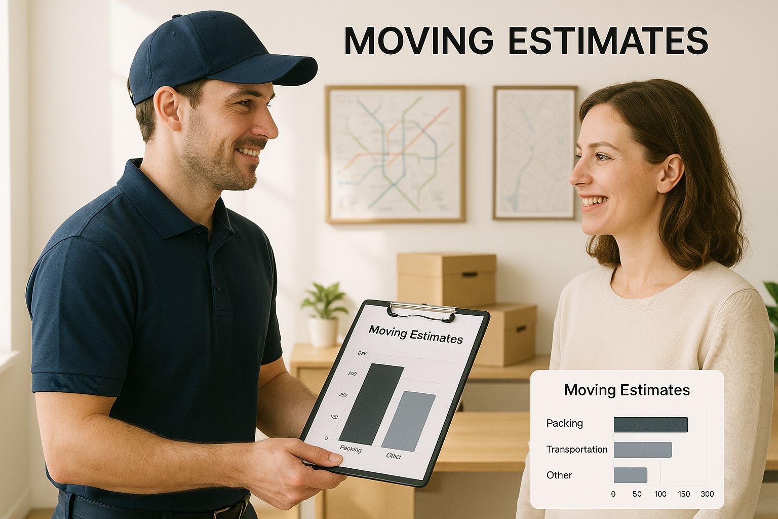 Infographic about movers from Miami to New York