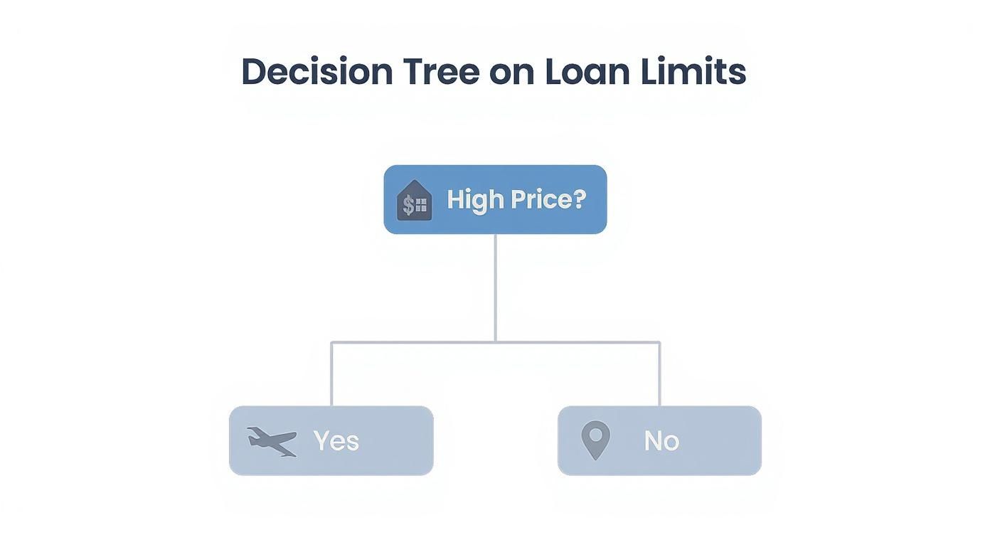 Infographic about difference between fha loans and conventional loans