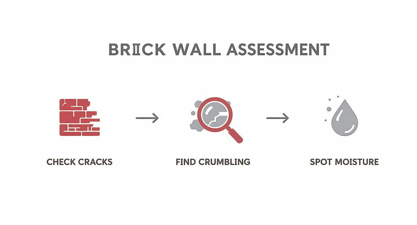 Infographic about can you put siding over brick