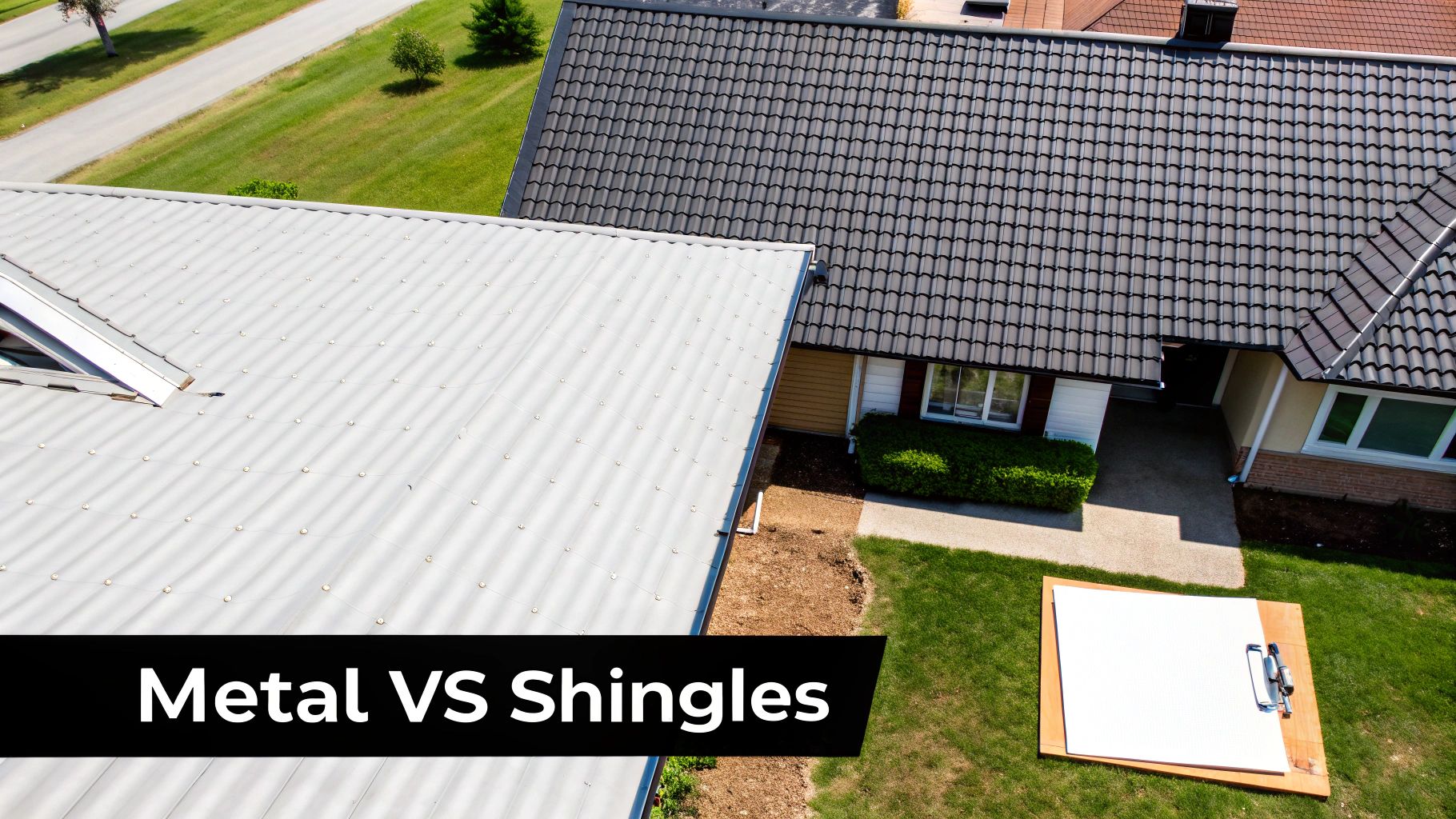 Comparison of Metal Roof and Asphalt Shingles