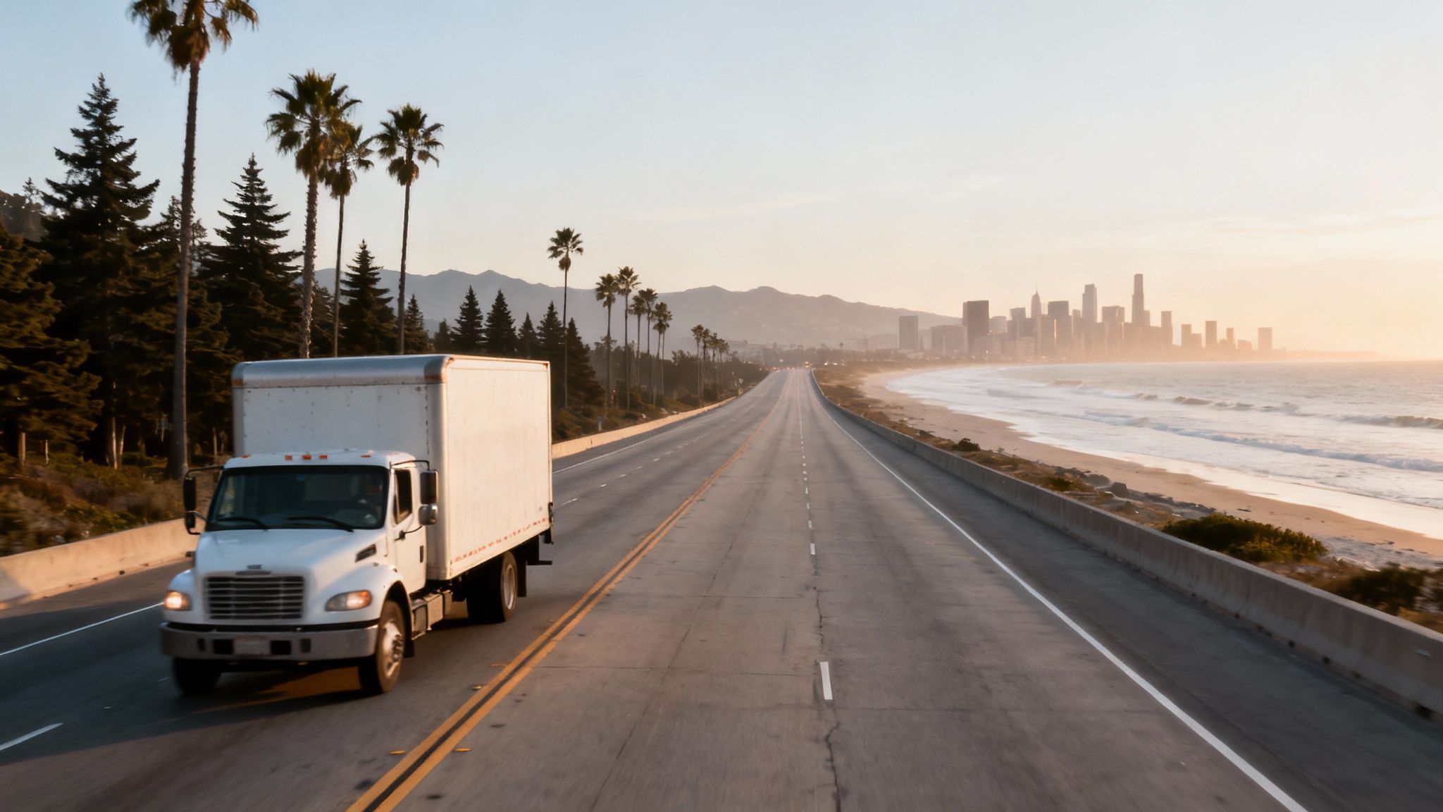 A stunning view of Seattle's skyline with Mount Rainier in the background, symbolizing a new beginning for those moving from Los Angeles.