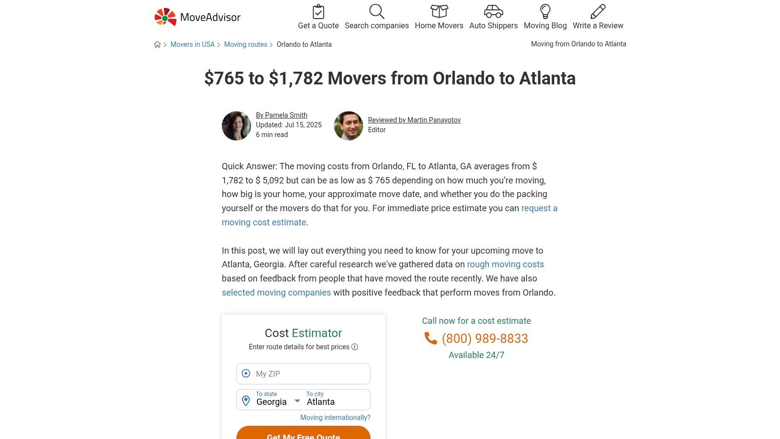 MyMovingReviews