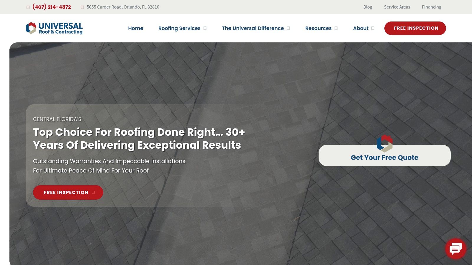 Universal Roof & Contracting