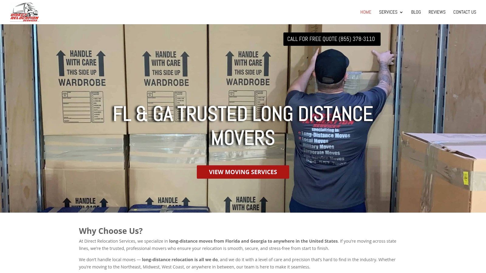 Why Direct Relocation Services is the Premier Choice for Your Georgia to California Move