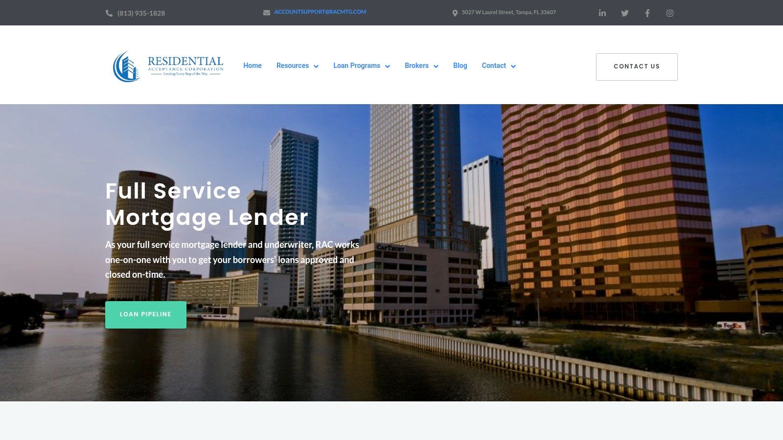 Residential Acceptance Corporation (RAC Mortgage)