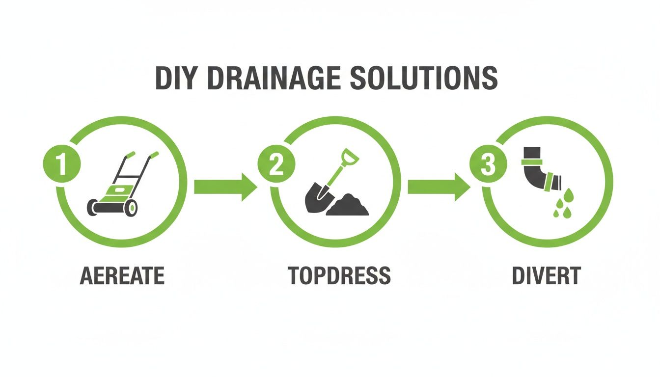 How to Improve Lawn Drainage and Fix Your Soggy Yard - Canberra ...