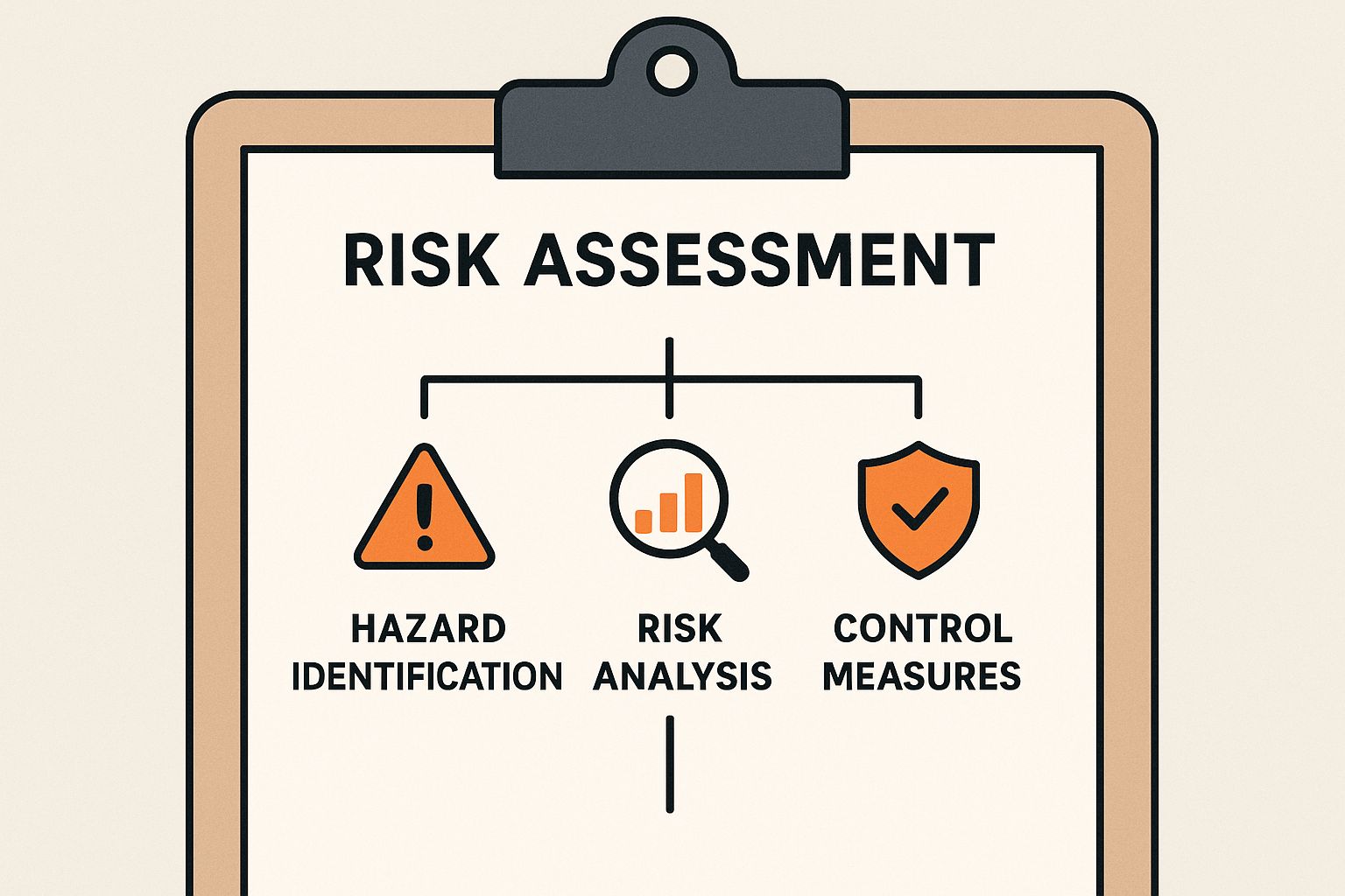 Infographic about risk assessments forms