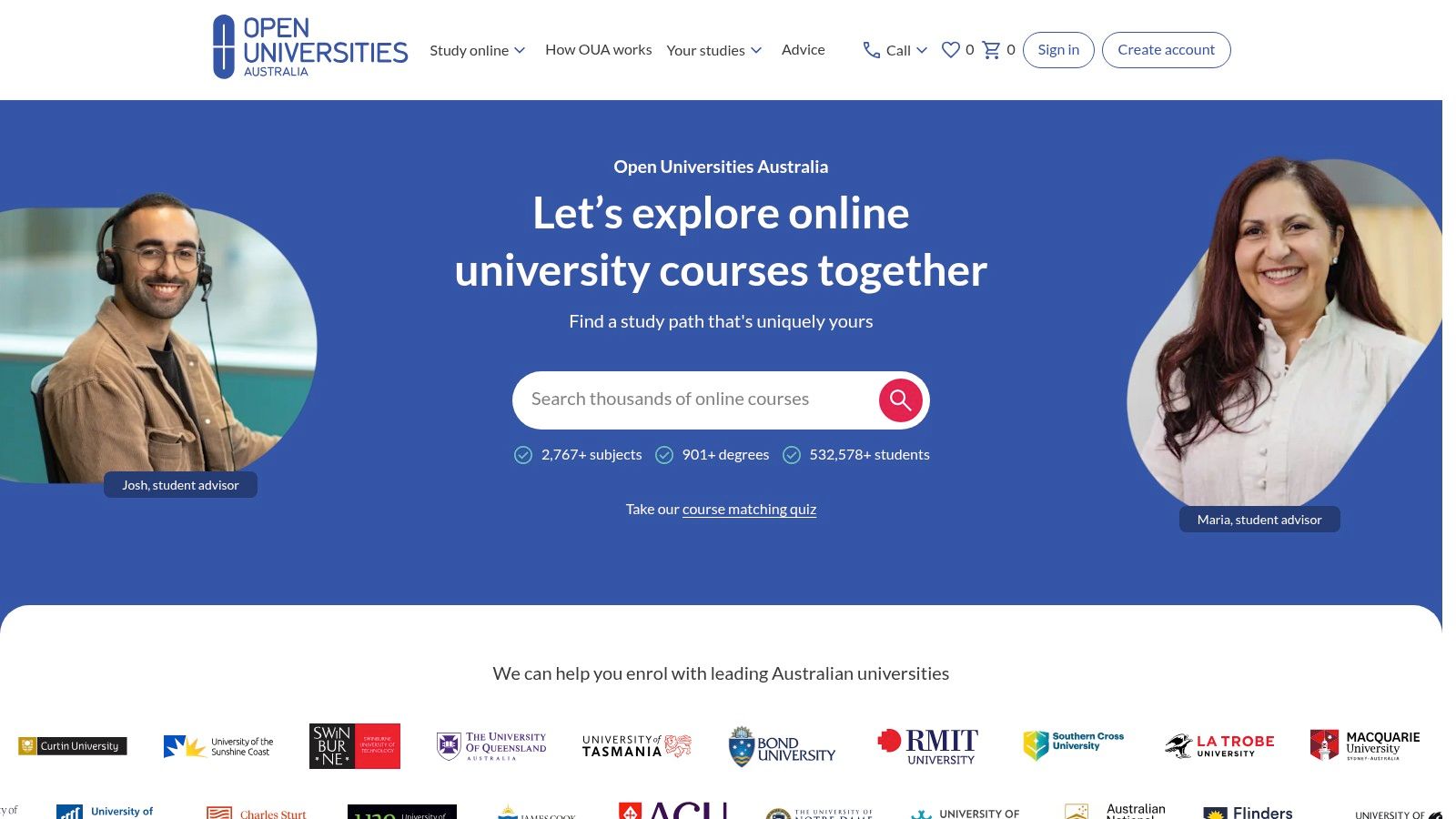 Open Universities Australia (OUA)
