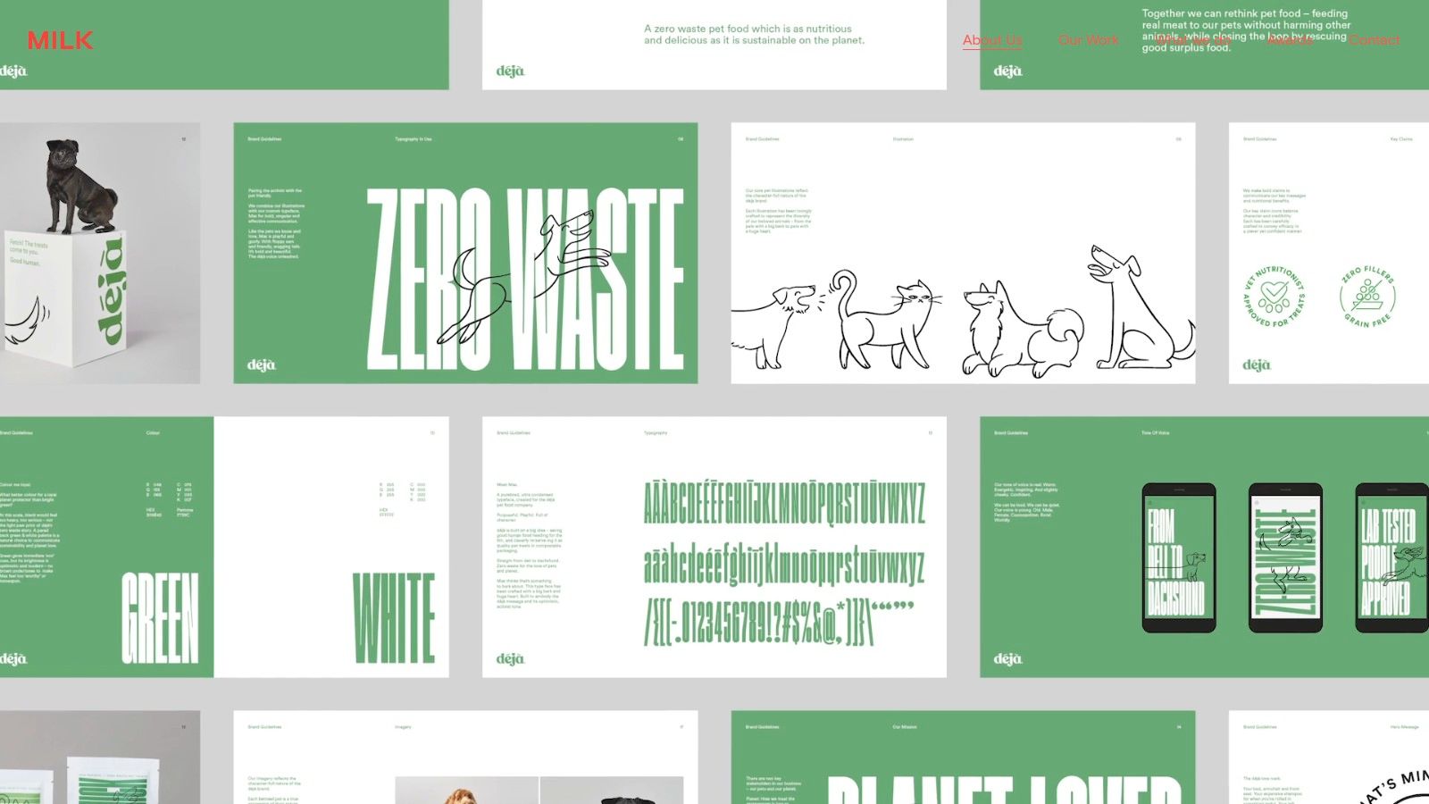 Milk brand development portfolio for New Zealand businesses