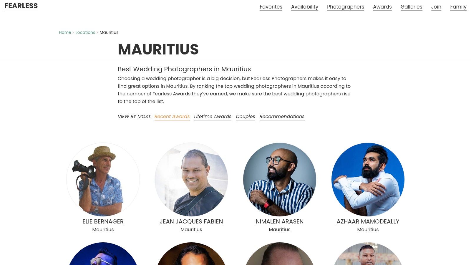 Fearless Photographers — Best Wedding Photographers in Mauritius