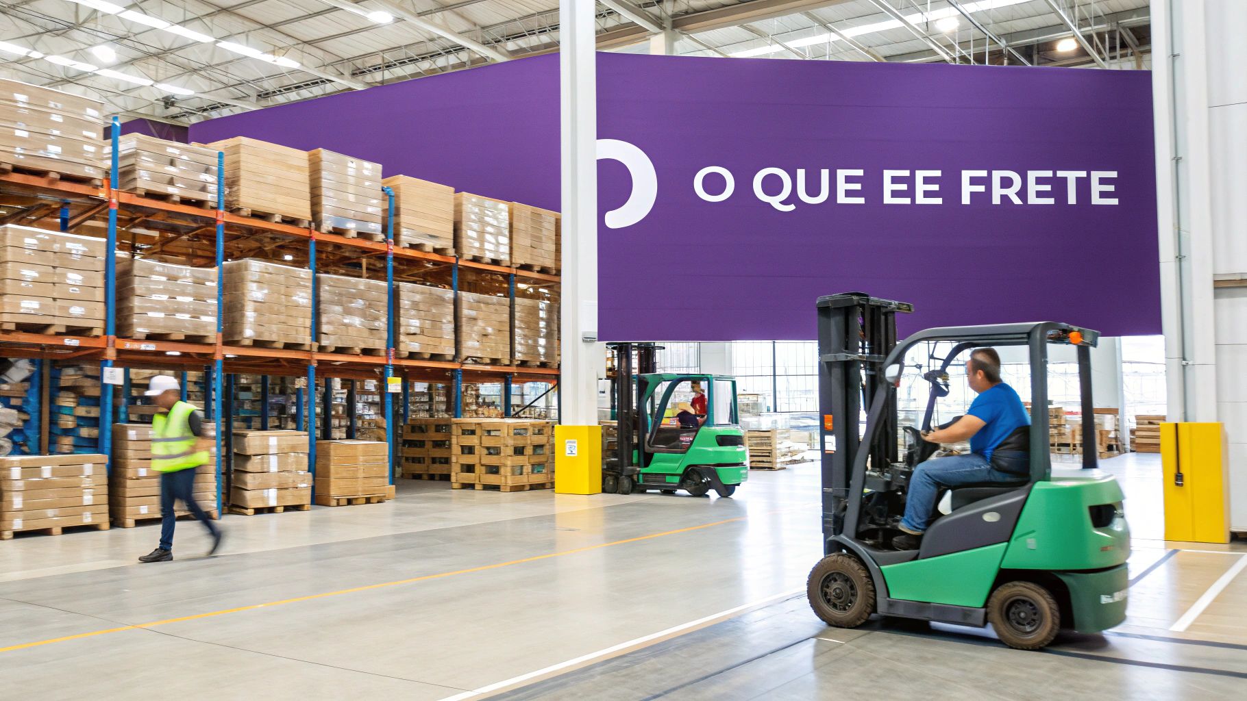 Uma caixa de papelão aberta com um globo terrestre saindo dela, simbolizando a logística e o alcance global do e-commerce
