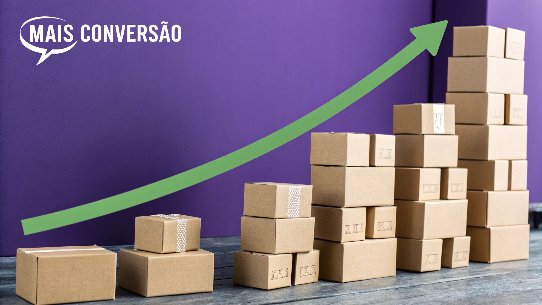 Empresário analisando gráficos de crescimento em um tablet, com ícones de foguetes e carrinhos de compra, simbolizando o impacto da entrega express nas vendas.