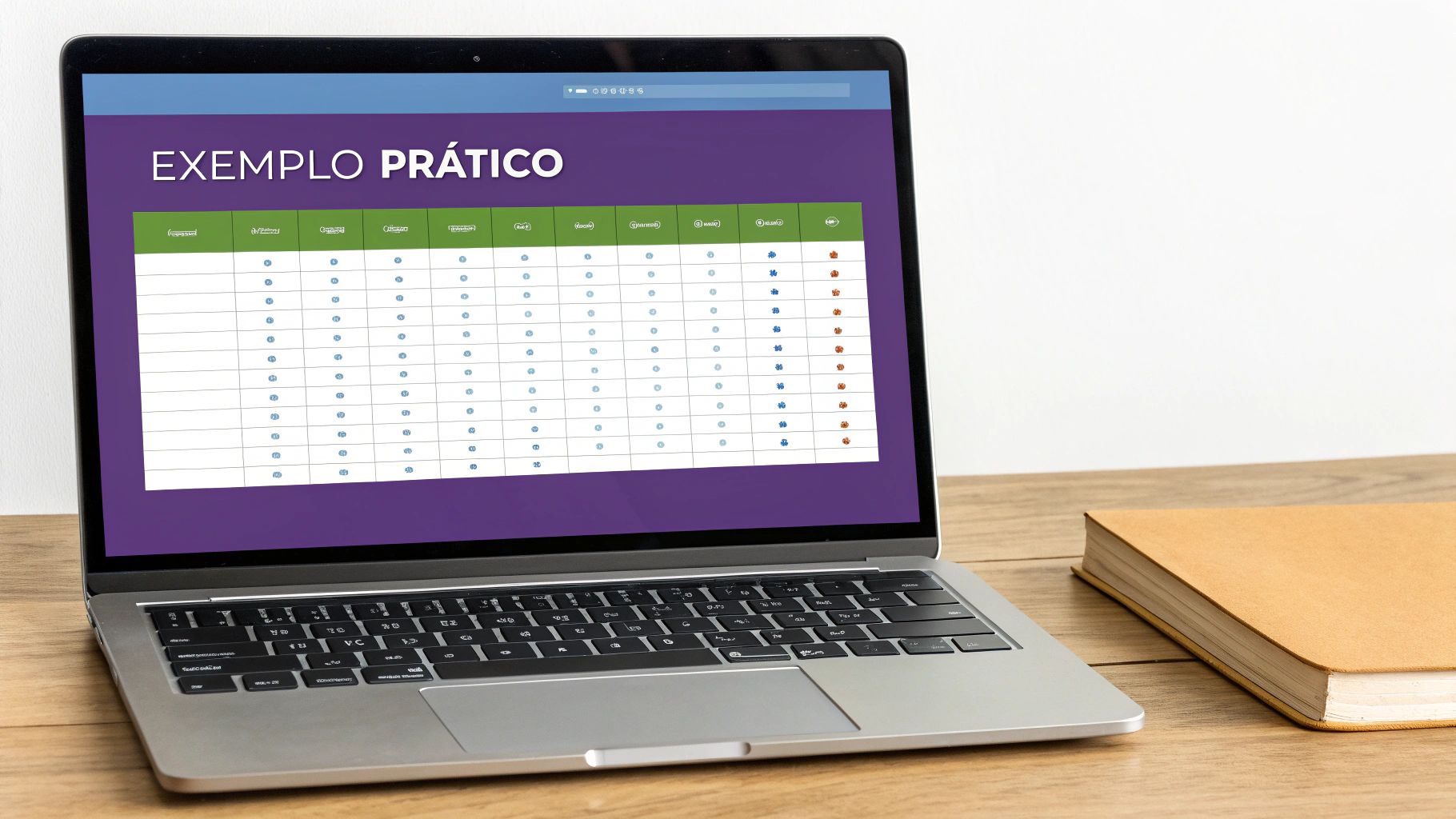 Uma pessoa usando um notebook com o logo da SmartEnvios na tela, mostrando a facilidade de automatizar o cálculo de frete.