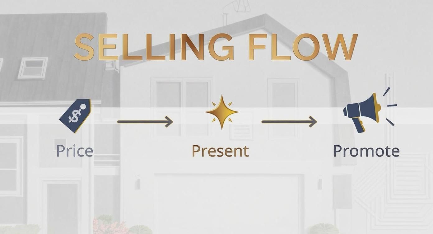 Infographic about how to sale a home fast