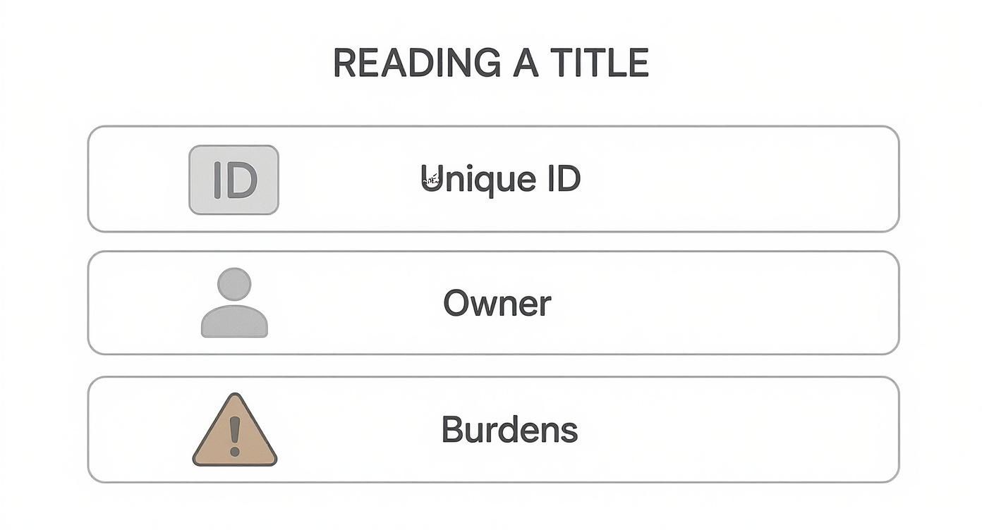 Infographic about what is a certificate of title