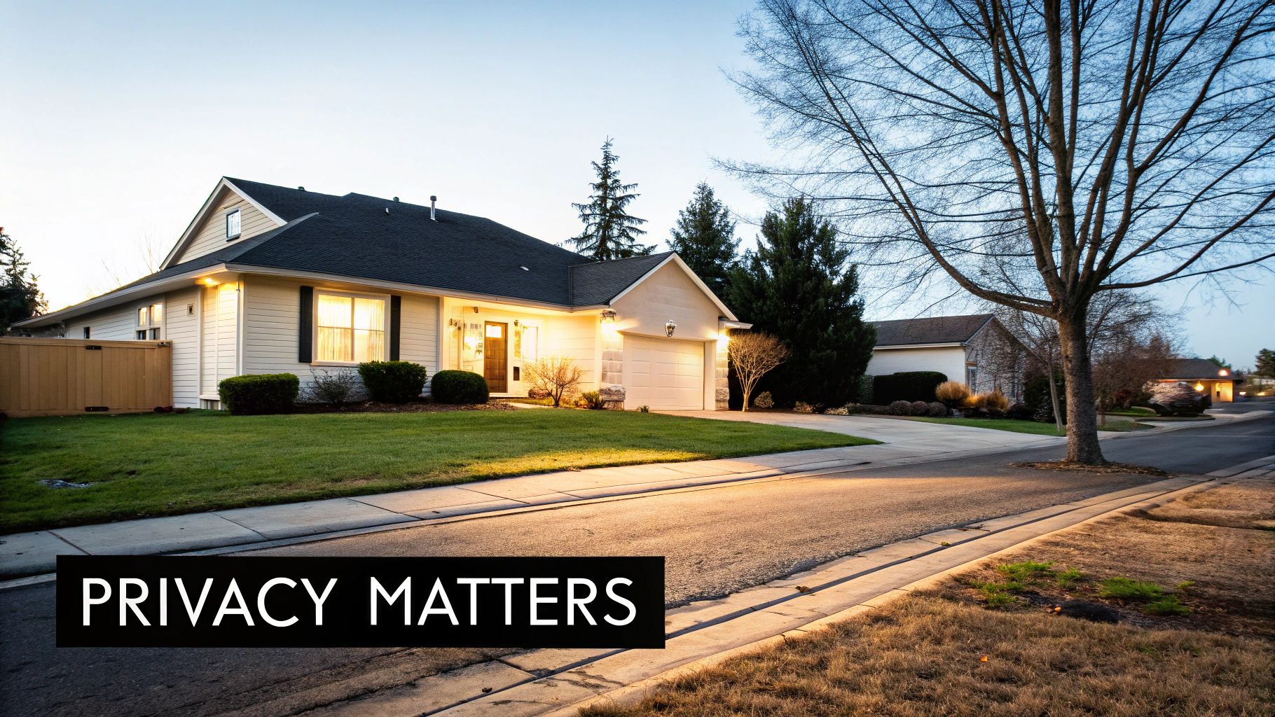 A couple relaxing in a modern, private home in Mandurah, representing the peace of mind from an off-market sale.