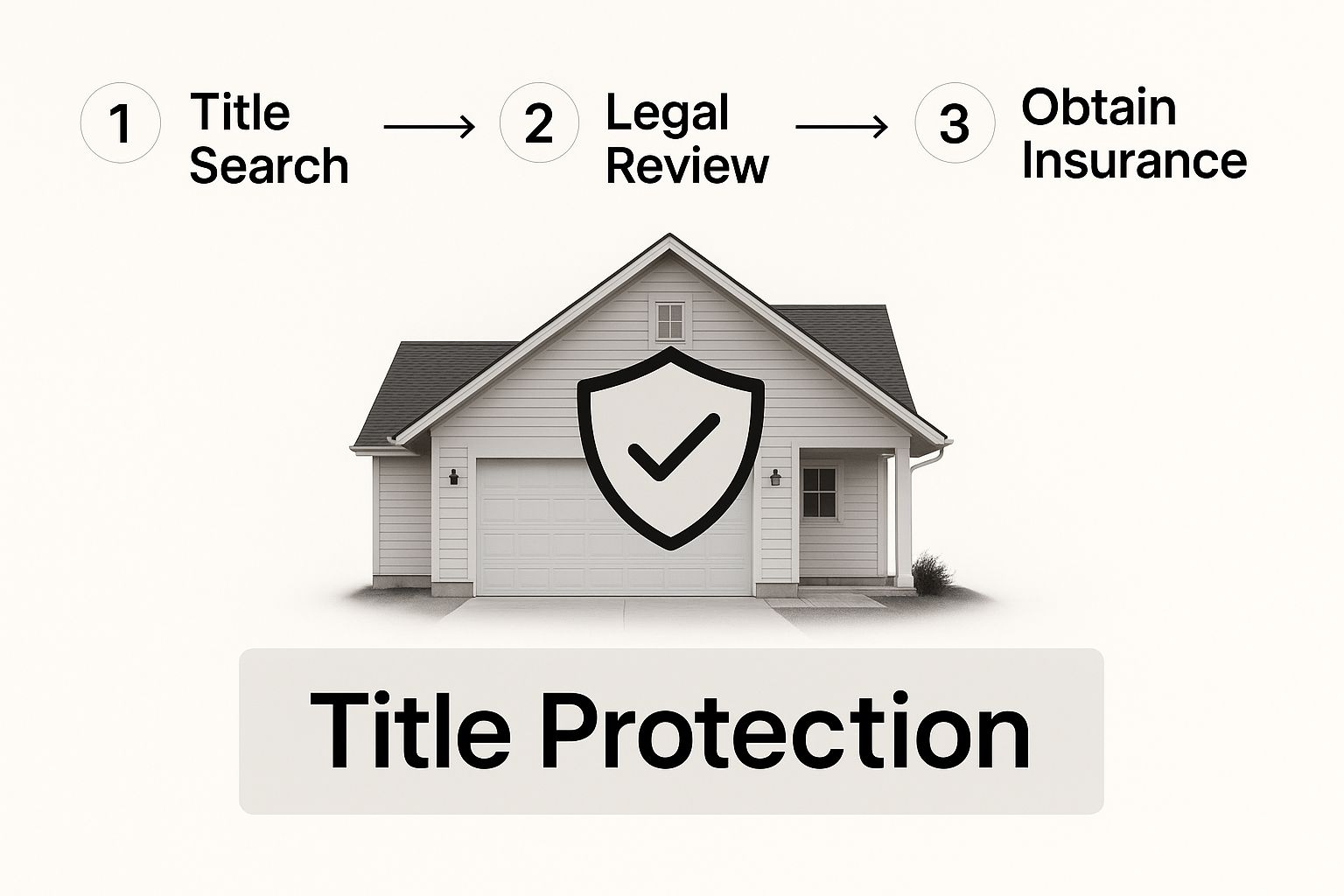 Infographic about what is title insurance